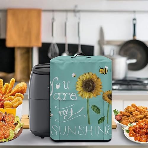 Miniatura 5 de Cubierta antipolvo para freidora de aire, accesorios de cocina, electrodomésticos de cocina, cubierta protectora aislada para mantener el aparato