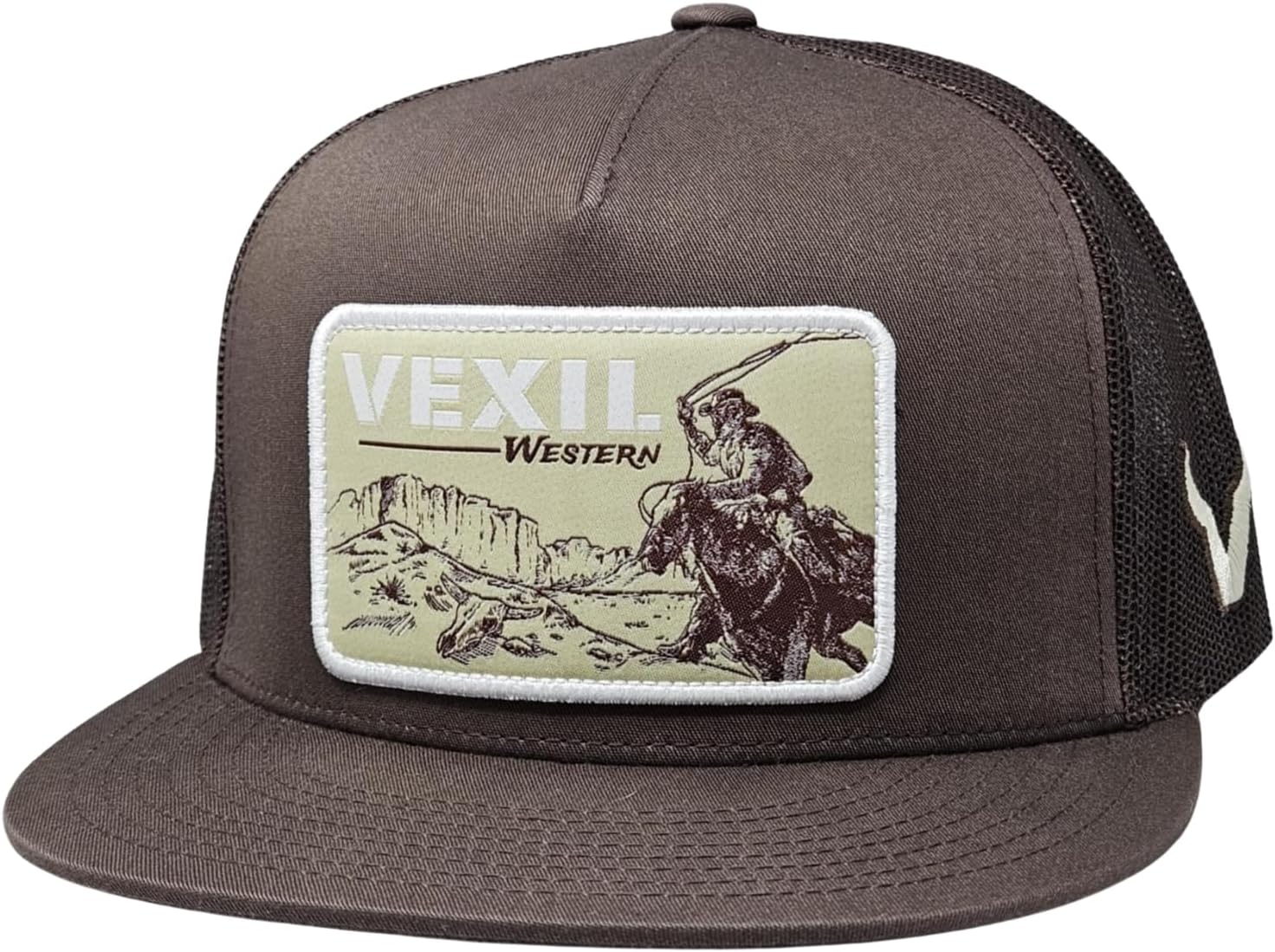 Vexil Adjustable Snapback Rodeo Southwest Inspired Western Lifestyle Brand Patch Meshback Hat