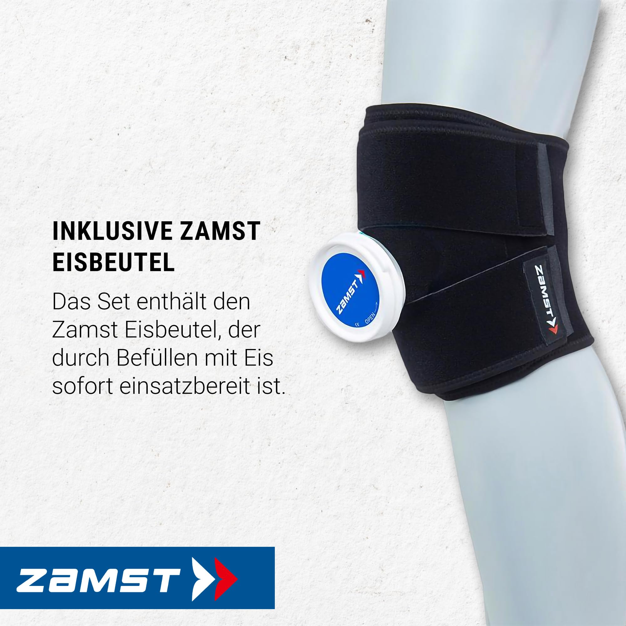Zamst IW-1 Set Eisbehandlung für Ellenbogen, Knie und Knöchel