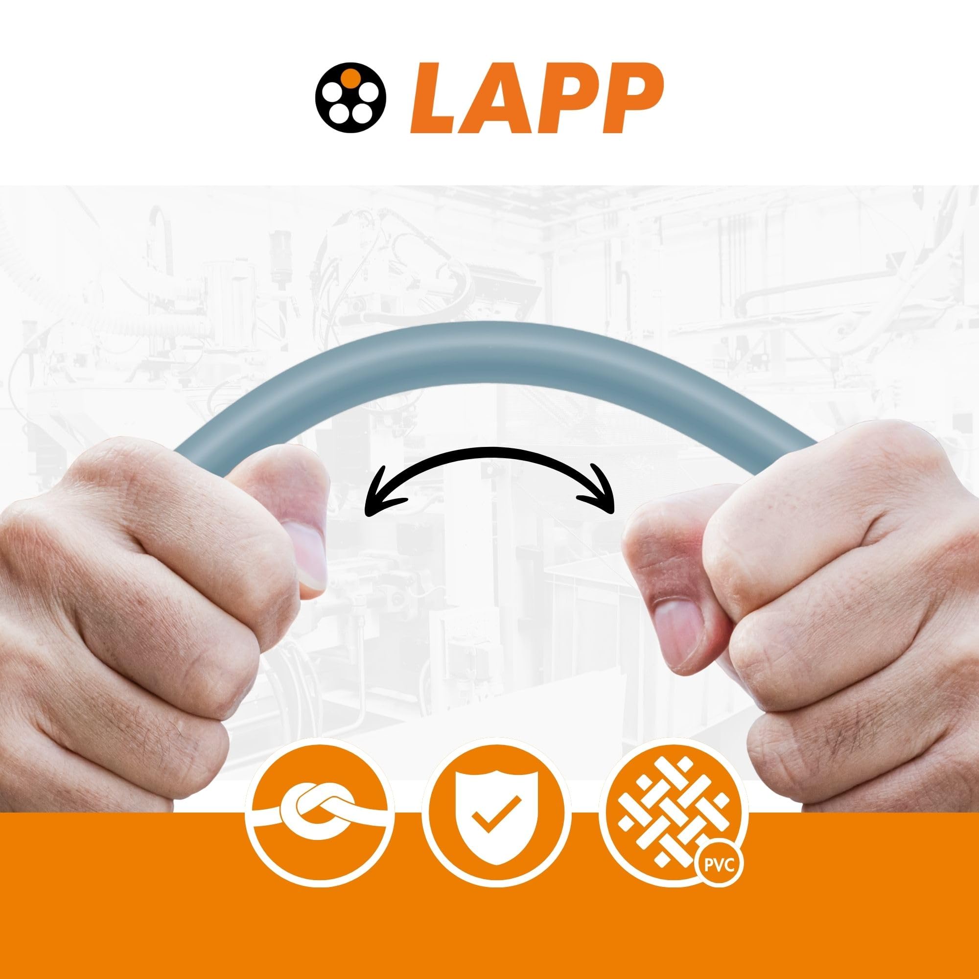 Lapp 0026250 ÖLFLEX CLASSIC FD 810 CY 3G1,5 Cavo di Controllo Schermato | Cavo multipolare in PVC grigio per catene da traino, flessibile, 3 fili x 1,5 mmq, protezione EMC e conduttore di terra
