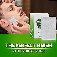 Vista 4 de Bloque de alumbre natural para después del afeitado, 3.5 onzas (3.53 oz) calmante de la piel y calma instantánea de la maquinilla de afeitar