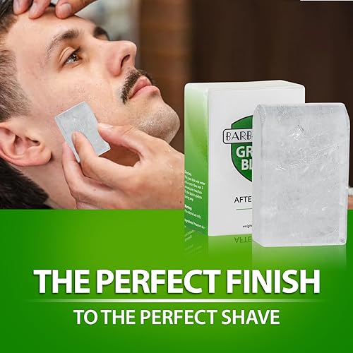 Miniatura 4 de Bloque de alumbre natural para después del afeitado, 3.5 onzas (3.53 oz) calmante de la piel y calma instantánea de la maquinilla de afeitar