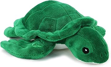 Ancol Made From Turtle Dog Toy - Interactive Puppy Squeaking 100% Recycled Filling Playing Toy - Fun Adventure Games Pet Accessory