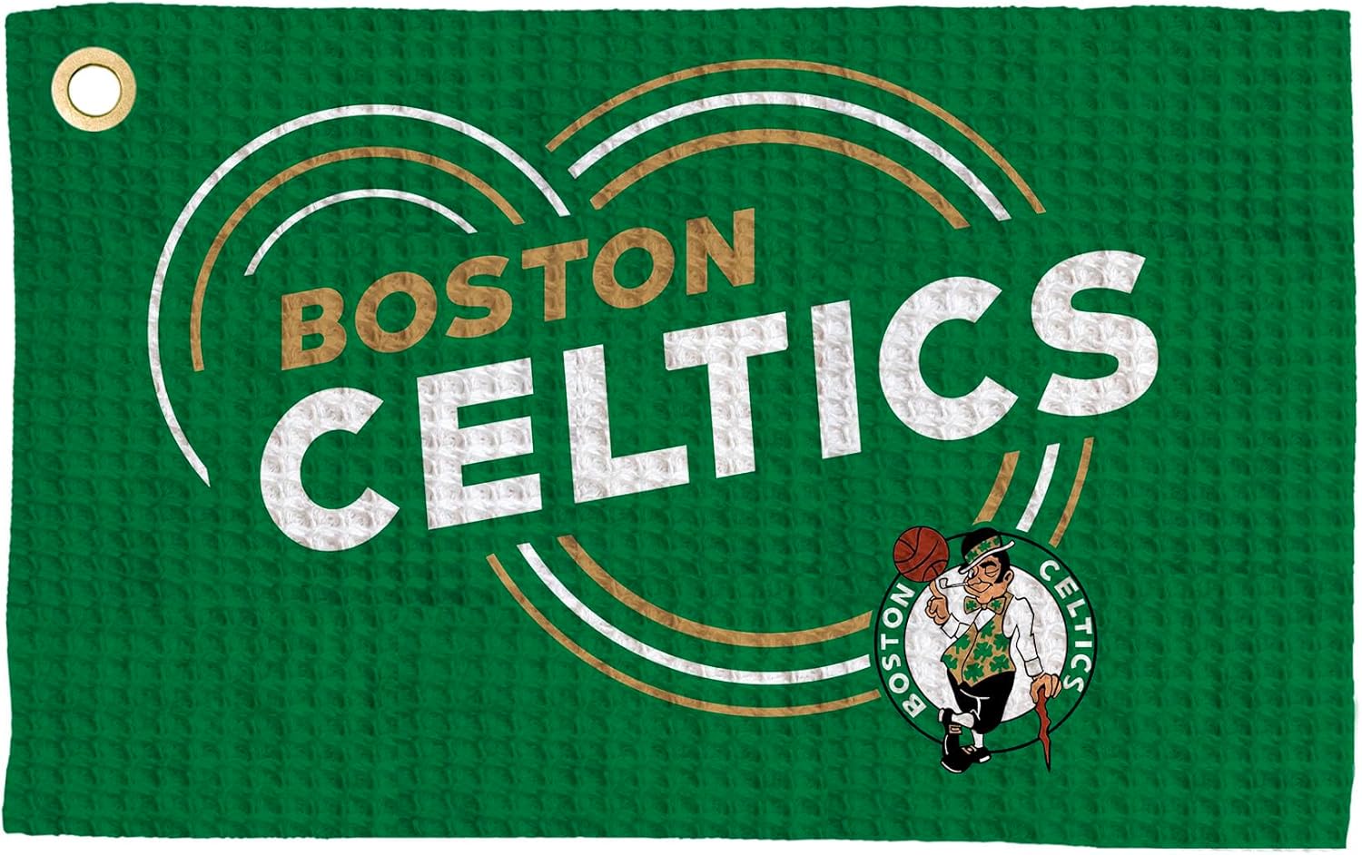 Northwest NBA Golf Towel – Official Licensed Microfiber Waffle Fabric, Absorbent 16x25 in Club Cleaning Accessory