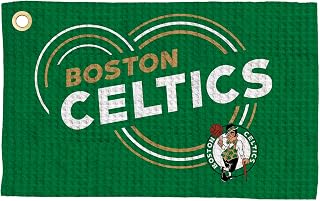 NBA Golf Towel – Official Licensed Microfiber Waffle Fabric, Absorbent 16x25 in Club Cleaning Accessory