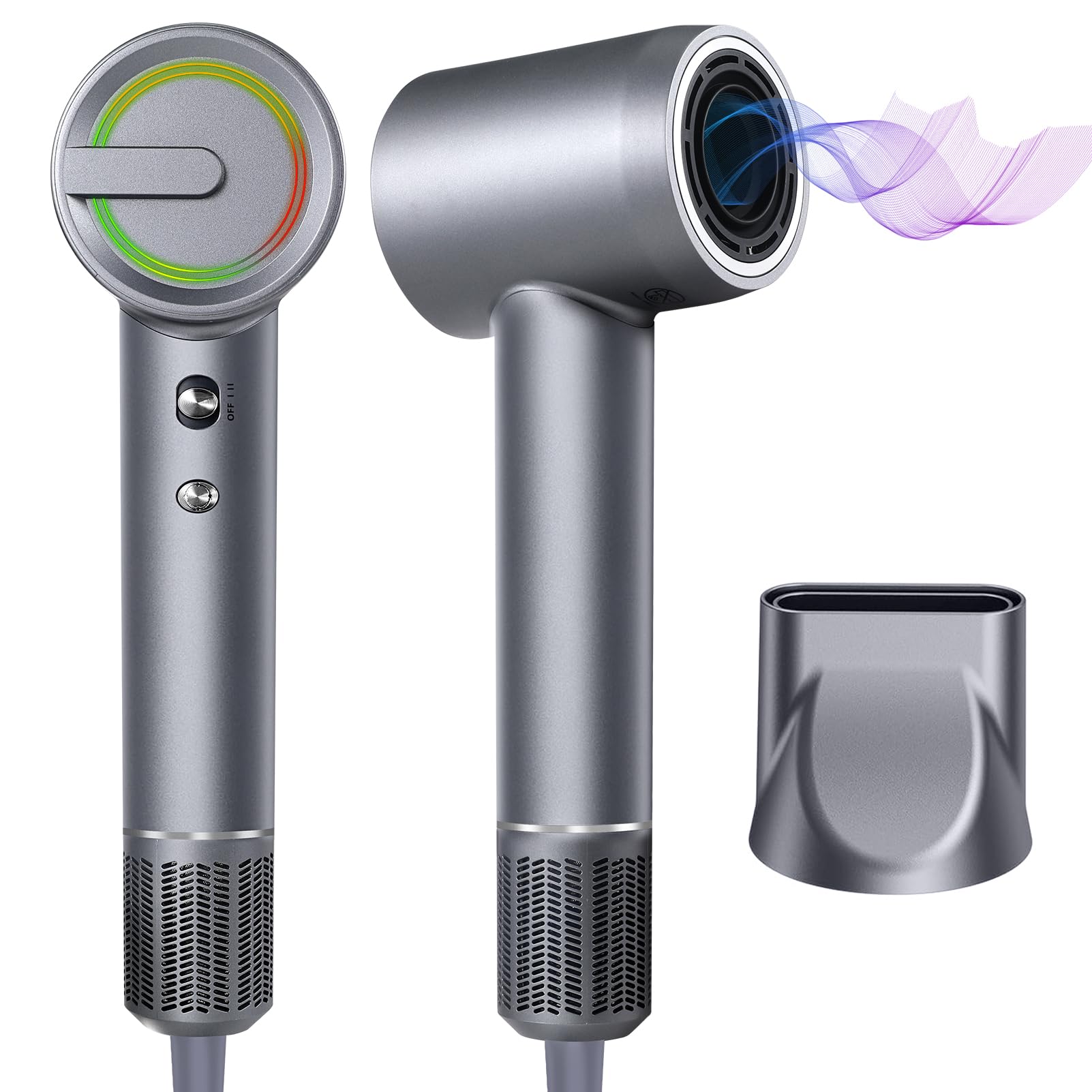 Hair Dryer 110000 RPM Professional High-Speed Blow Dryer 200 Million Millions Negative Ionic Care Hair Dryer for Fast