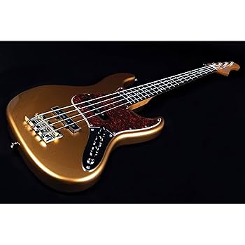 Amazon.com: JET Guitars JJB-300 Gold Rosewood Roasted Poplar