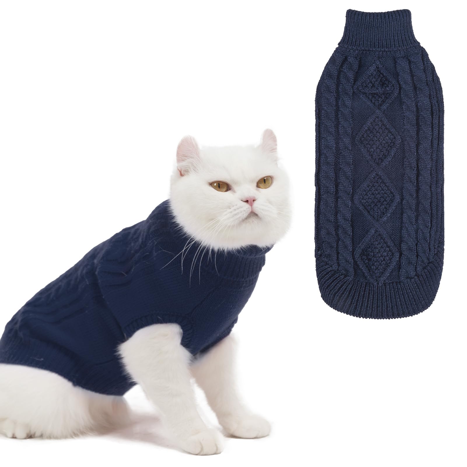 Ropa cálida para mascotas solución contra el frío en cachorros y gatitos pequeños