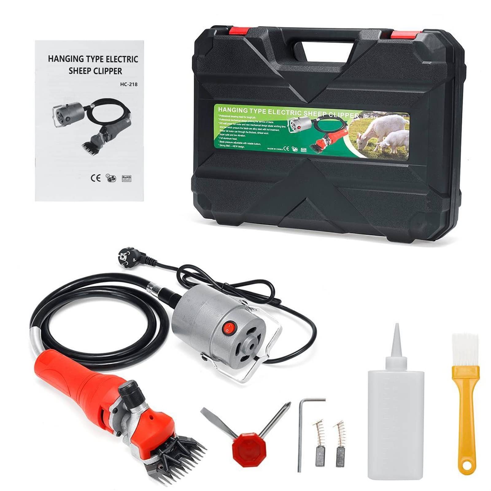 CUDTAPI HILDA-218 goat shearing machine/high efficiency electric wool shears/professional electric wool shearing machine