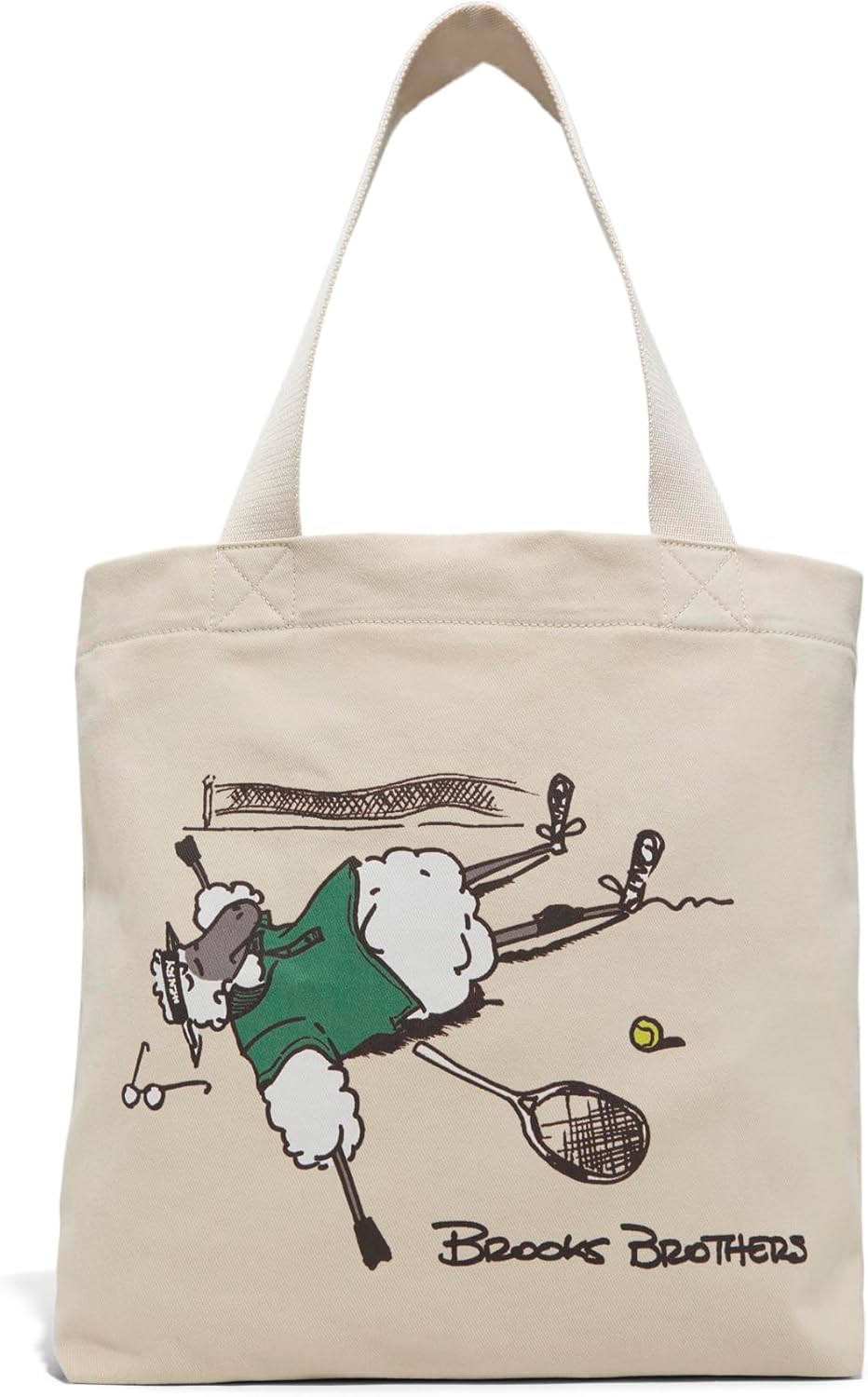 Brooks Brothers Men's Tribeca Tote Bag, Natural