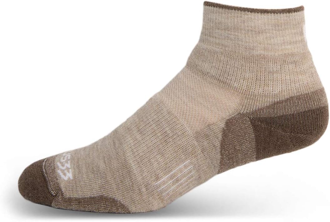 USA Made - Ankle Socks - Trail Running Socks - Merino Wool - Mountain Heritage
