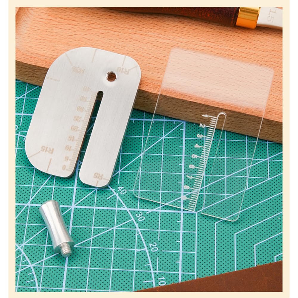 Amazon.co.jp: VOXILFE Diamond Punch Auxiliary Plate Leather Craft