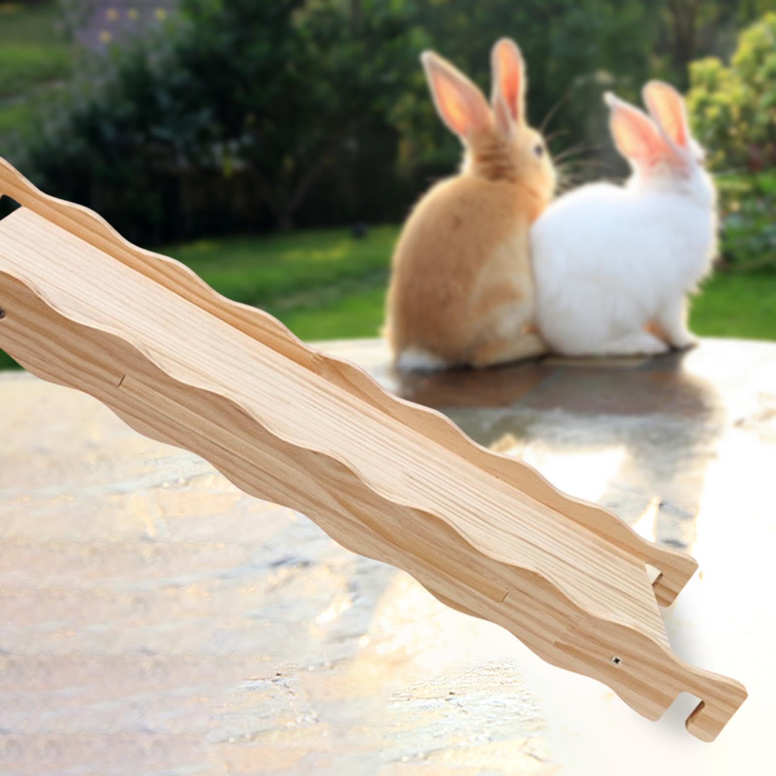 Holzleiter für Hamster Holzkäfig Hängebrücke Rampe Kleintierleiter Aus Natürlichem Material Als Beschäftigung für Mäuse Zwerghamster Gerbils in Wohnun, C