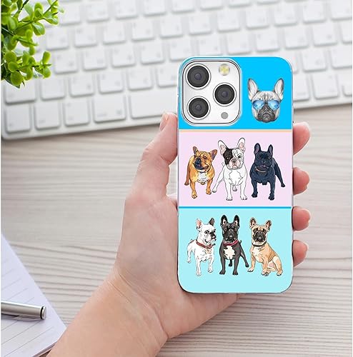 Miniatura 6 de Funda para iPhone 14 Pro para mujeres, hombres y niñas, protección completa, a prueba de golpes, delgada, suave de TPU transparente, diseño para