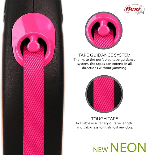 Miniatura 5 de Flexi Cinta Neón Rosa Pequeña 16.4 ft