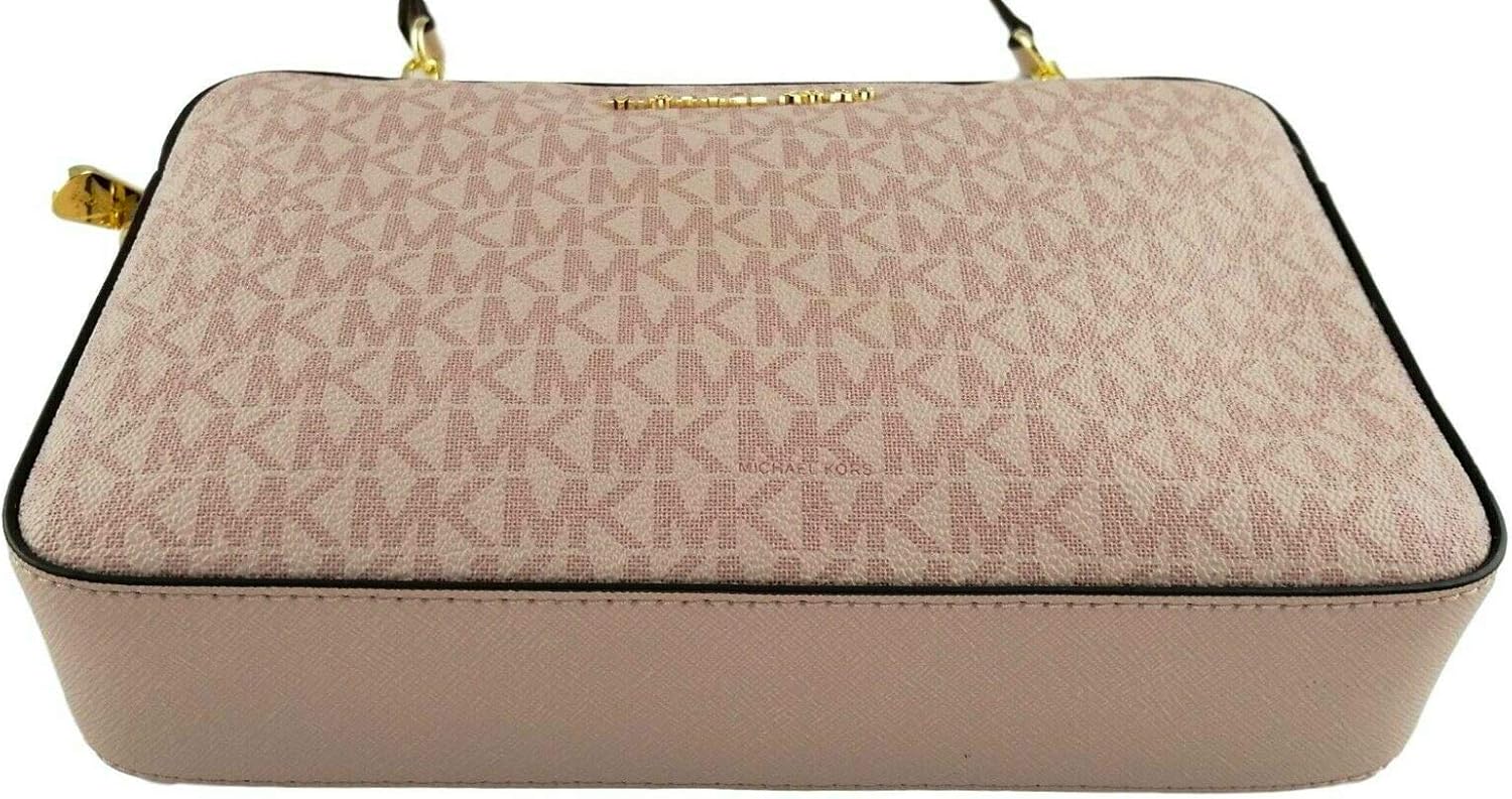 Michael Kors Women's Jet Set Item Crossbody Bag No Size (Black): Handbags: 