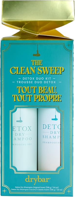 Drybar The Clean Sweep Detox Duo Kit, Two 3.8 oz cans