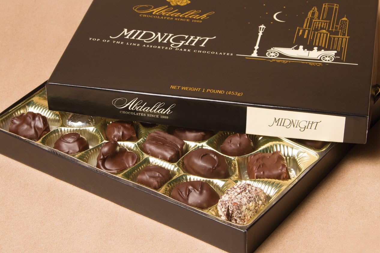 Abdallah Chocolates "Midnight" Assorted Dark Chocolates