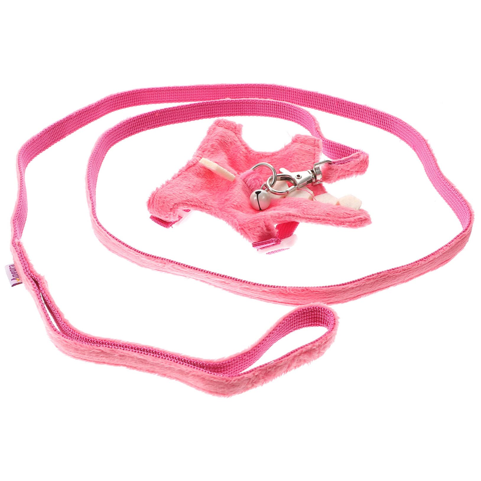 5piezas Arnés y Correa para Mascotas Pequeñas Arnés De Traction Correa para Ferrets y Ardillas Material Ligero y Resistente para Actividades Interiores y Exteriores