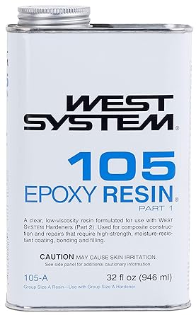West System 105A Epoxy Resin (Quart)