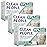 The Clean People Fabric Softener Sheets - Dryer Sheets - Softens & Removes Static - Vegan Laundry Softener With Essential Oils - Fresh 360 Pack