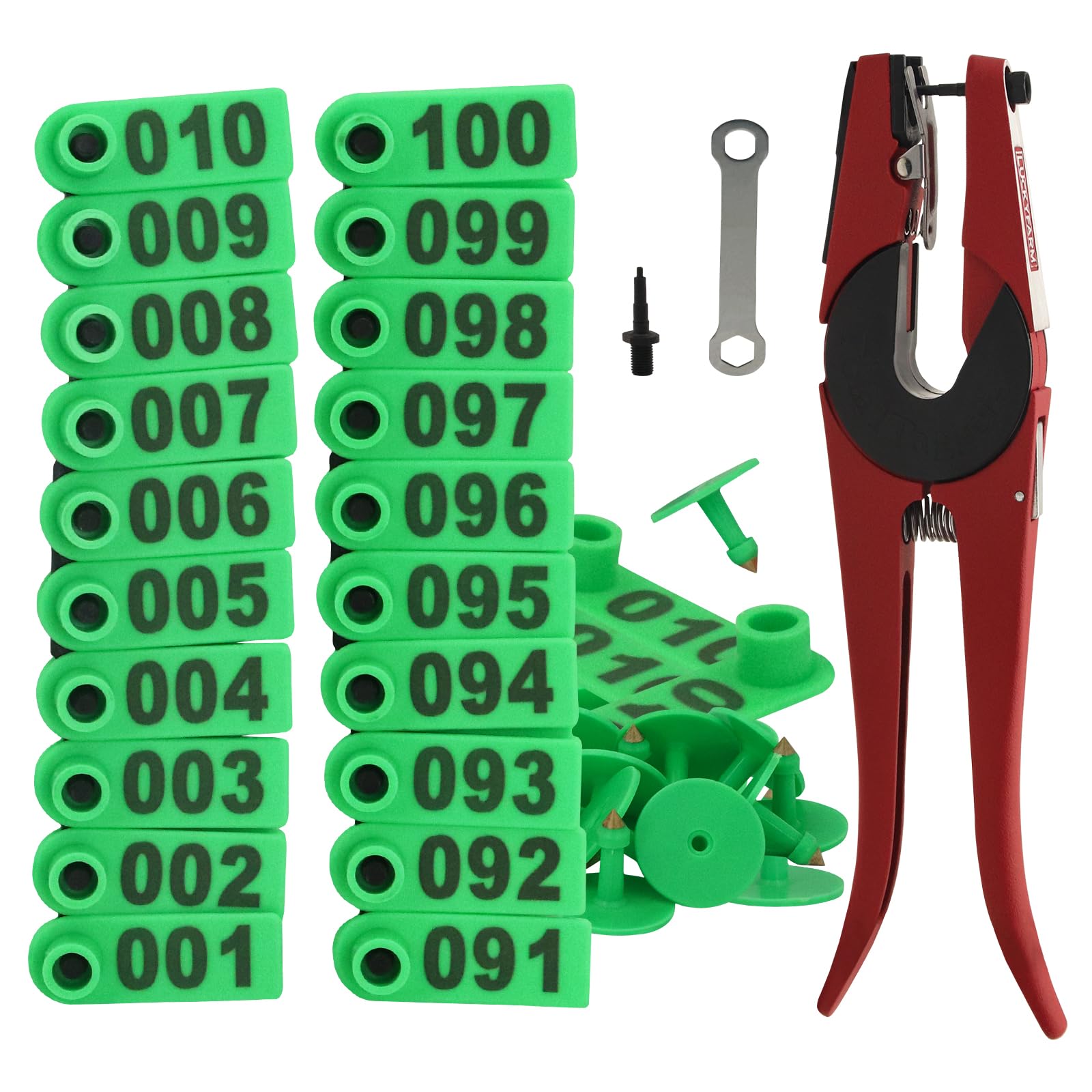 Ear Tag Pliers Farm Animal Identification Card Pig Cattle Ear Tag Plier Livestock Tool For Cow - View #2