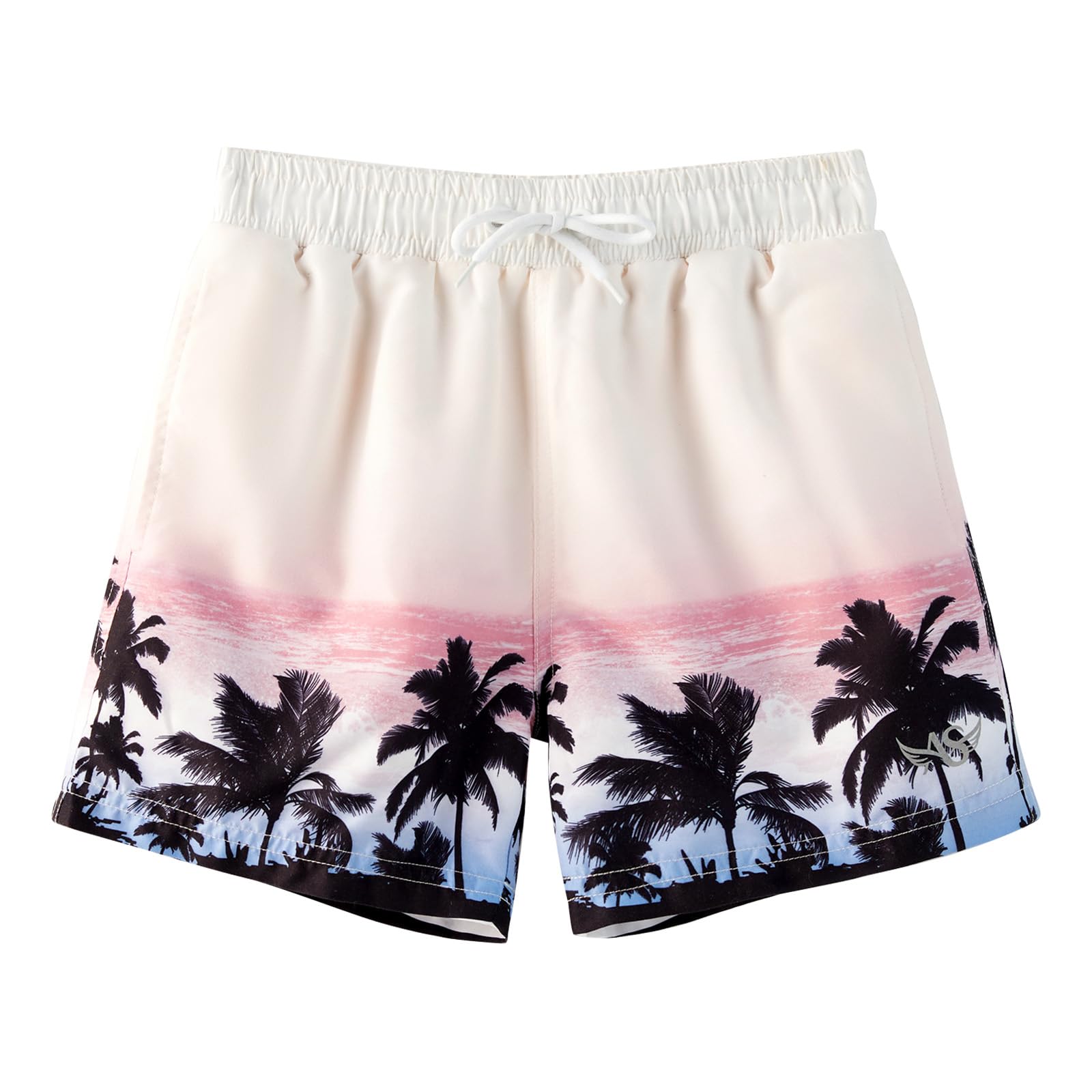 Angel season Boys Swim Trunks Toddler Kids Swimsuits for Boys Swimming Bathing Suits Quick Dry Kid Board Short Size 2-10