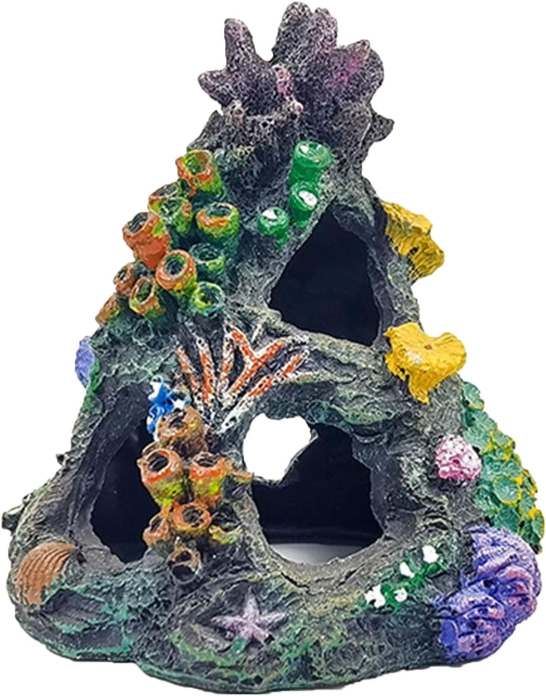 Amazon.co.jp GloriaStyle アクアリウム 水槽 オーナメント サンゴ 装飾 隠れ家 飾り インテリア 置物 熱帯魚