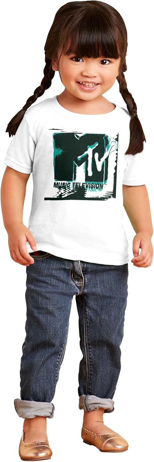 Retro MTV Electric Static Logo Toddler Boy Girl T Shirt