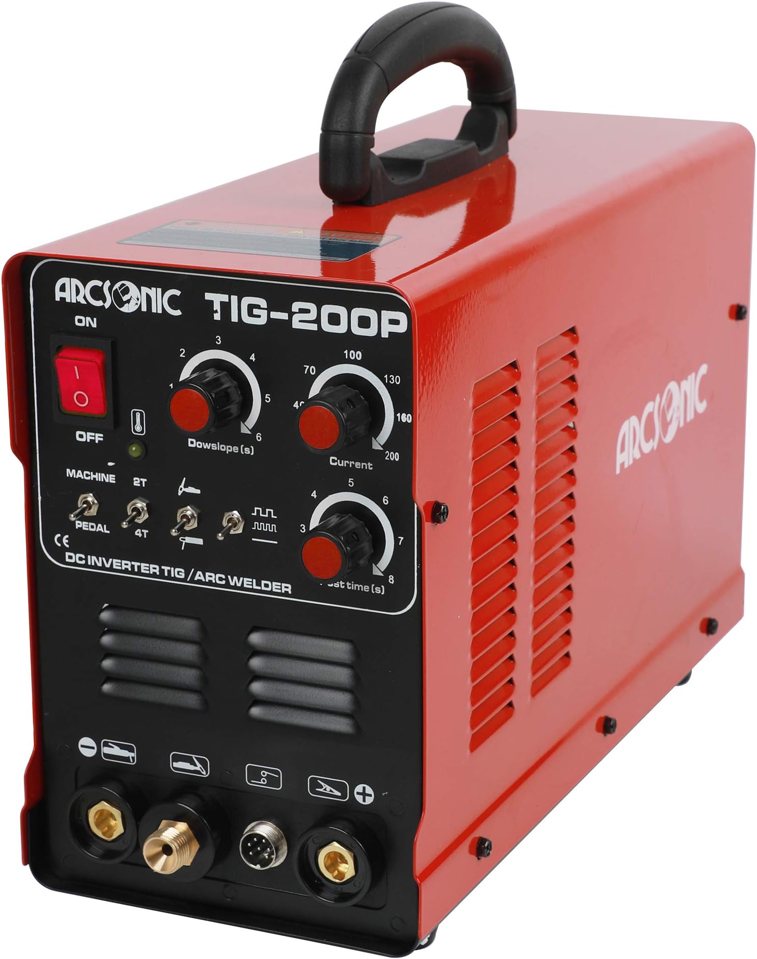 110/220V TIG Welding Machine TIG200P MMA TIG Pulse Portable Inverter TIG Welder 200Amps TIG Welding