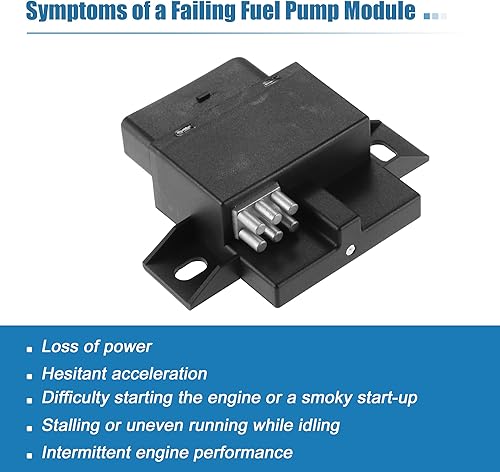 Miniatura 5 de X AUTOHAUX Unidad del módulo de control de la bomba de combustible Módulo de computadora de control de aceite para Audi A6 2009-2011 Bombas de