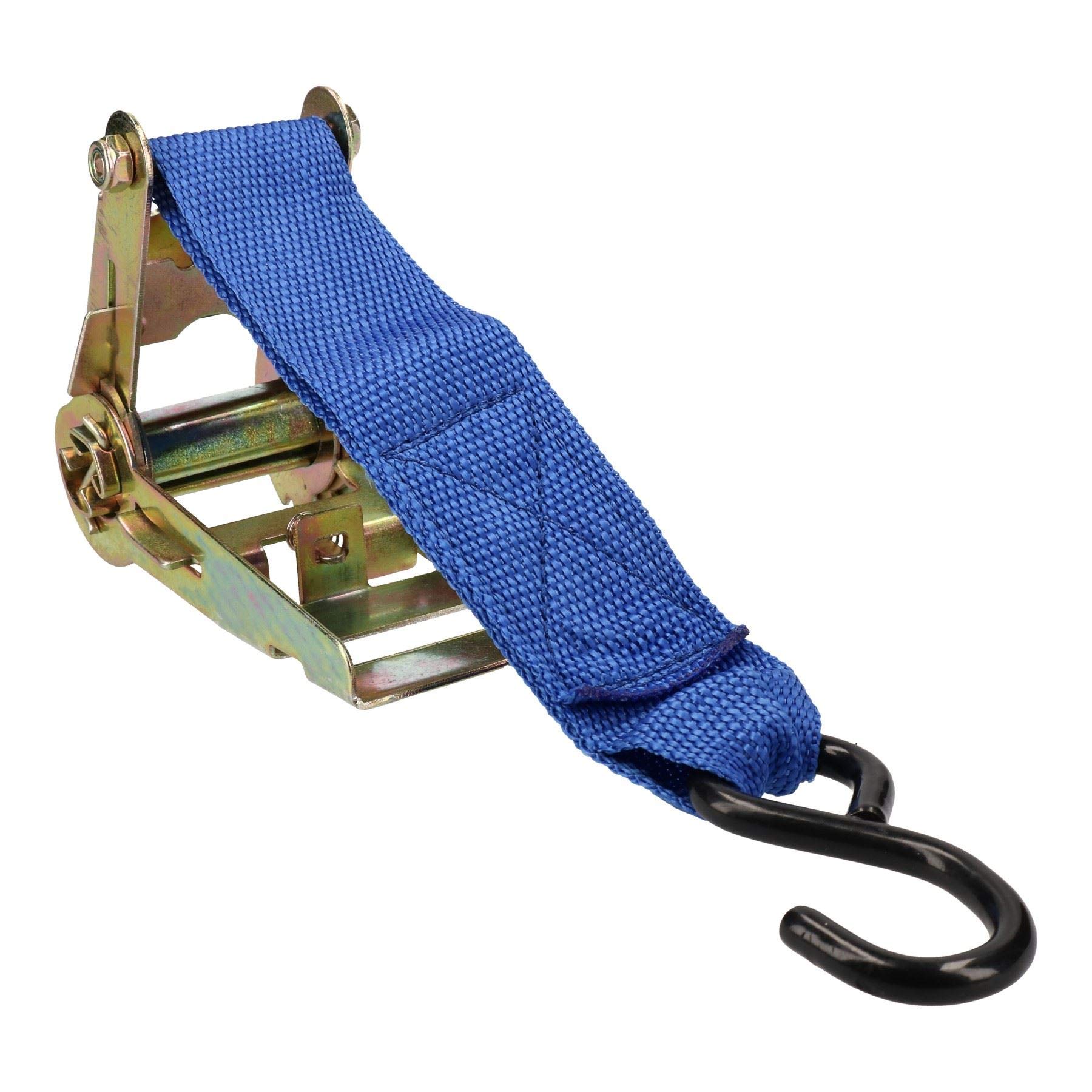 Trailer Car Recovery Trailer Ratchet Lashing Tie Down Strap 750kgs 30ft x 50mm