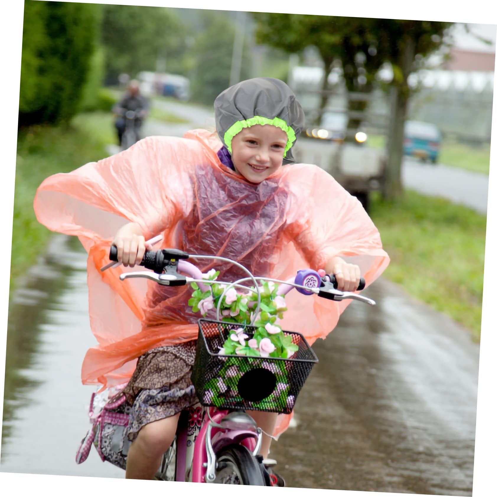 BESTonZON 3pcs Reflective Helmet Cover Rainproof Helmet Protector Sleeve for Cycling Lightweight and Breathable Design High Visibility for Night Safety Grey