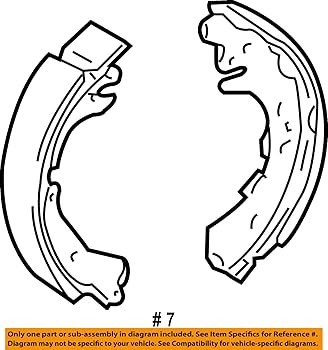 Amazon | TOYOTA (トヨタ) 純正部品 パーキングブレーキ シュー