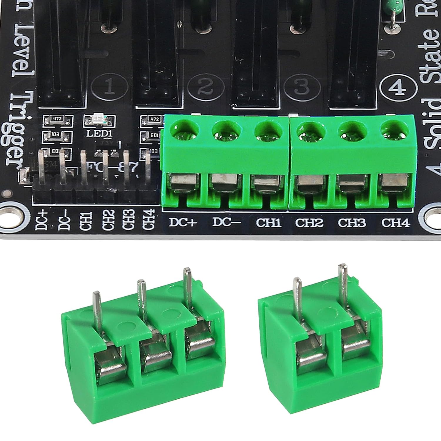 60PCS 5mm 0.2" Pitch PCB Mount Screw Terminal Block Connector, 300V 10A 2P/3P Terminals for 14-22AWG Cable, Equipped with Special Screwdriver for Arduino and Home Electronics Projects