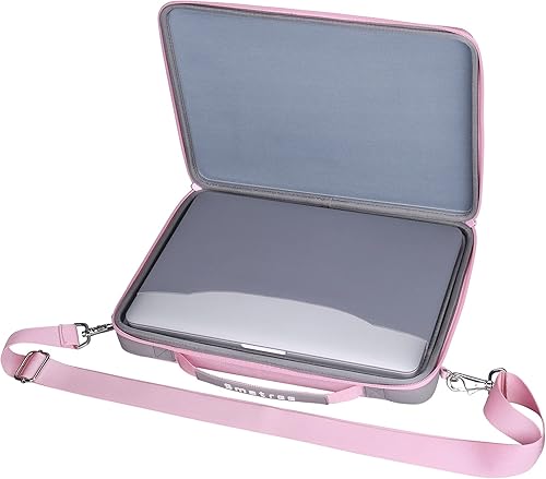 Vista 20 de Smatree Funda rígida compatible con MacBook Pro M5 de 14.2 pulgadas 2025/2024 M4/2023 A2918, MacBook Air M4 de 13 pulgadas 2025/2024/2022 A3313