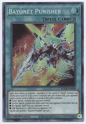 Castigador de bayoneta - BODE-EN098 - Super Rare - 1 edición