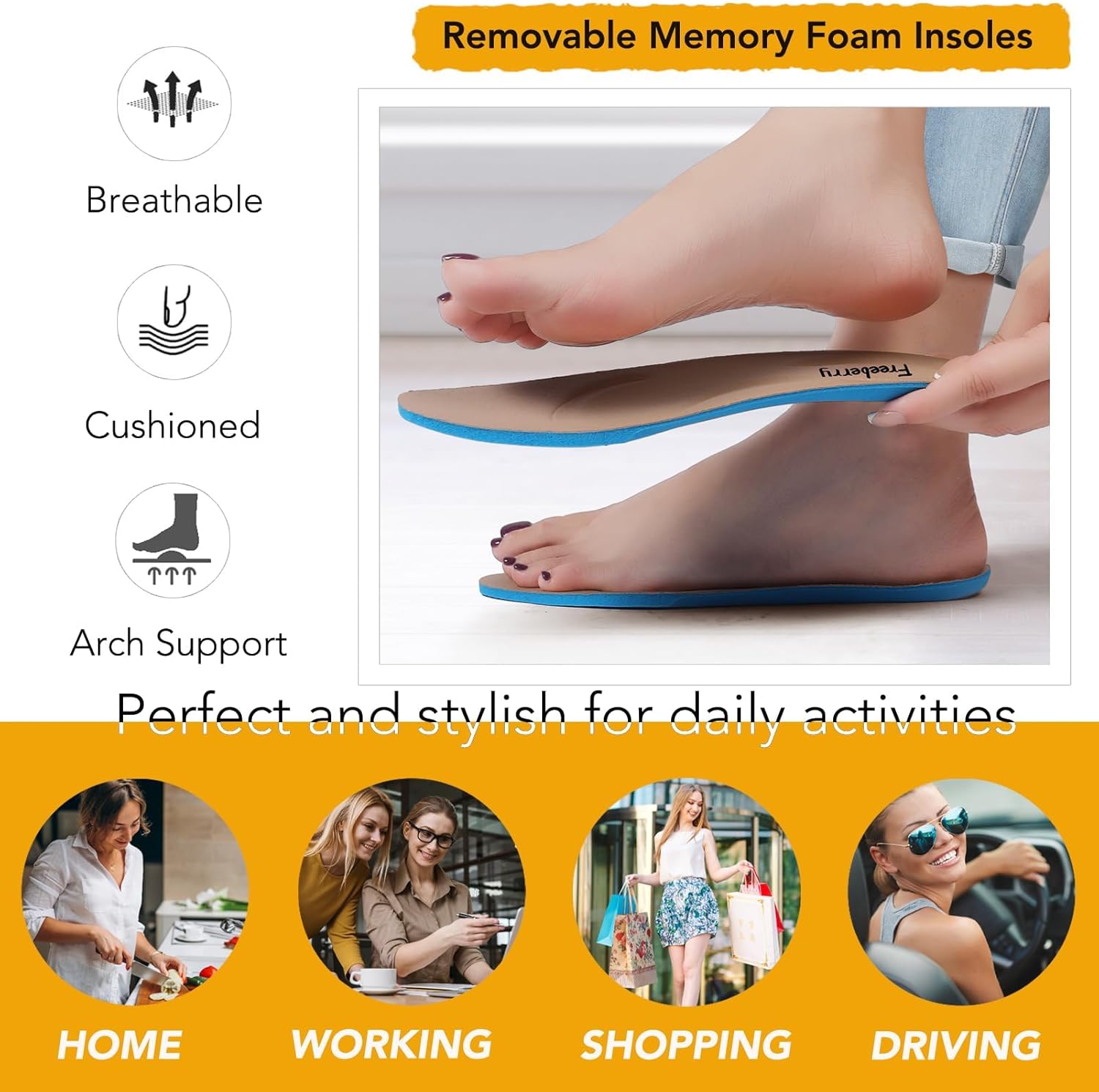 Loafers for Women Comfort Leather Loafers Cute Slip On Business Casual Dress Shoes Lightweight Work Flats Driving Mocs Walking Shoes for Women - Image 6