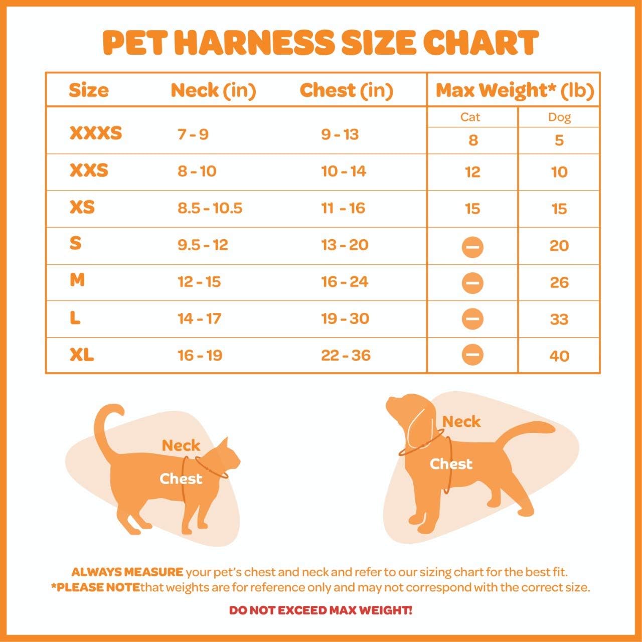 Voyager Step-in Lock Cat Harness and Reflective Cat Leash with Neoprene Handle by Best Pet Supplies, Supports Small - Image 5