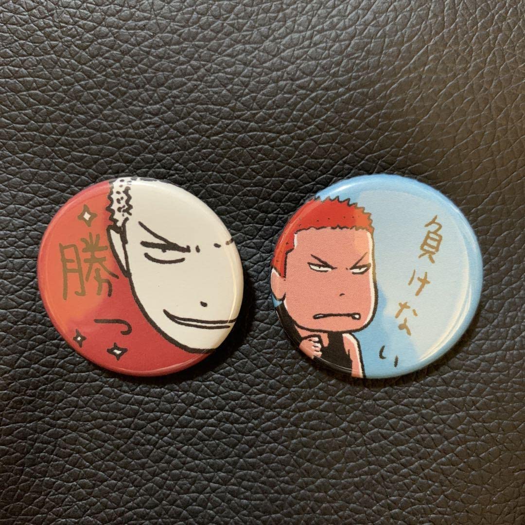 Amazon.co.jp: スラムダンク 缶バッジ イノウエバッジ店 桜木花道缶