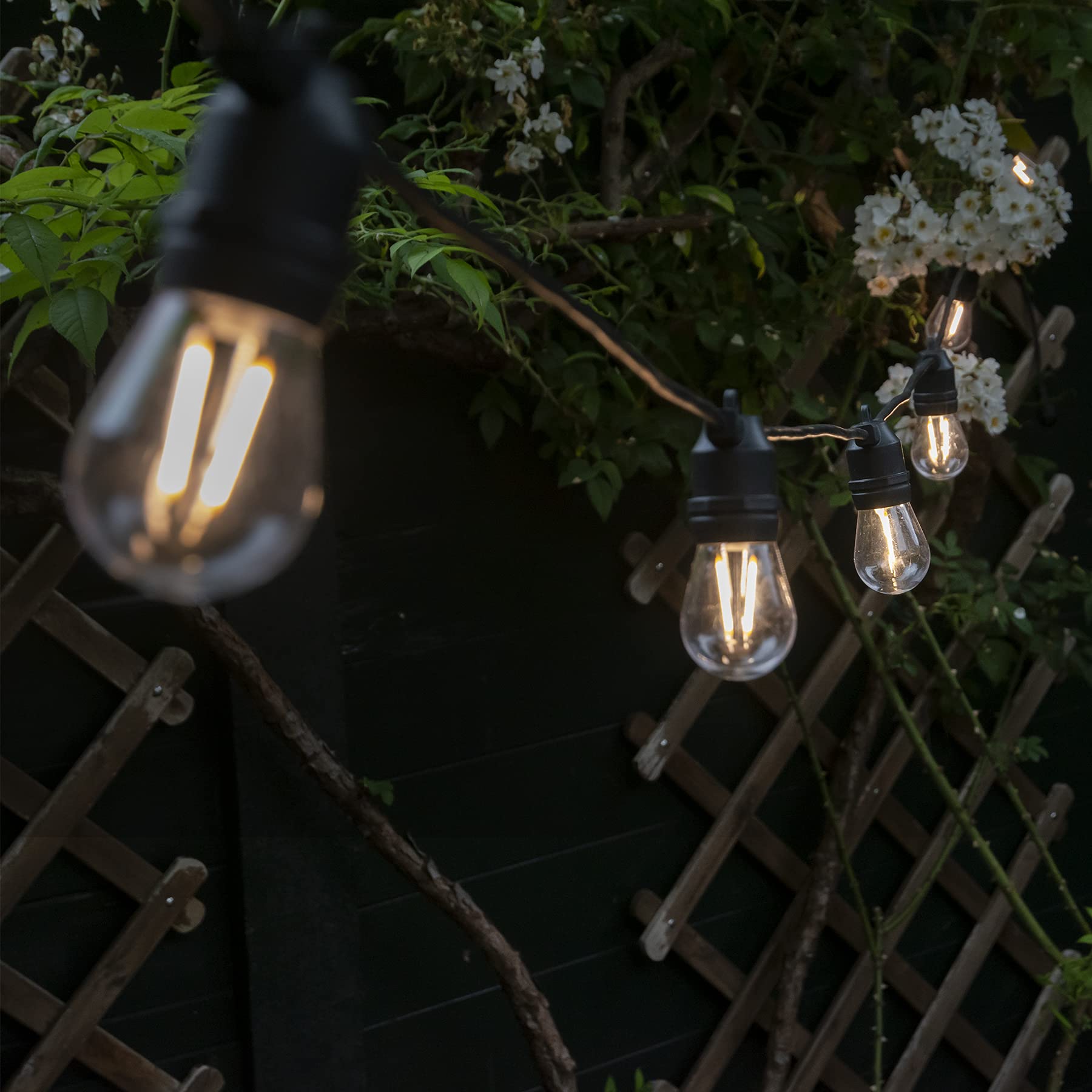 Hombli Lichterketten-Erweiterung für Outdoor-Lichterkette, wetterfest, 5 m | App-Steuerung, Outdoor Extension, Beleuchtung für Garten, Automatisierung, niederländische Marke für dein Smart Home