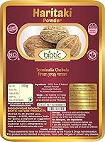 Vista 2 de Veena Haritaki Biótico Polvo (Terminalia Chebula) Harad Powder - Inknut - Kadukkai Churna - 100 gm