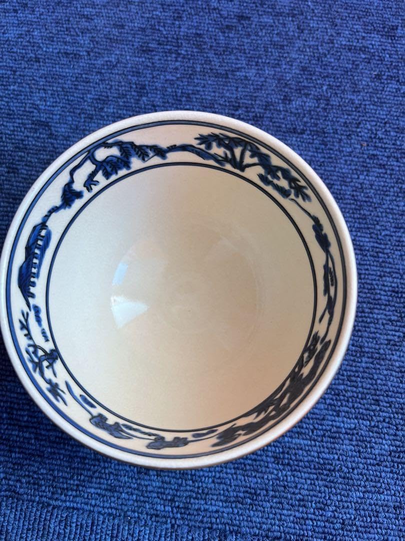 Amazon.co.jp: 821 茶碗 『京焼』『瑞雲窯造』『帯山水人物文』 抹茶碗