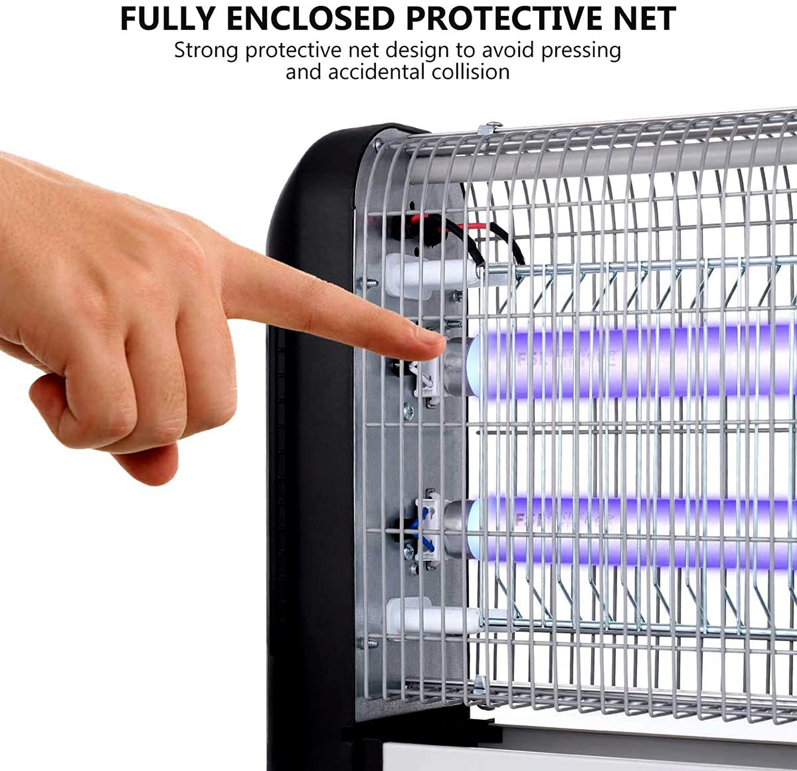 YUNLIGHTS 30W Electronic Bug Zapper, Professional Powerful Insects Killer Fly Trap Mosquito