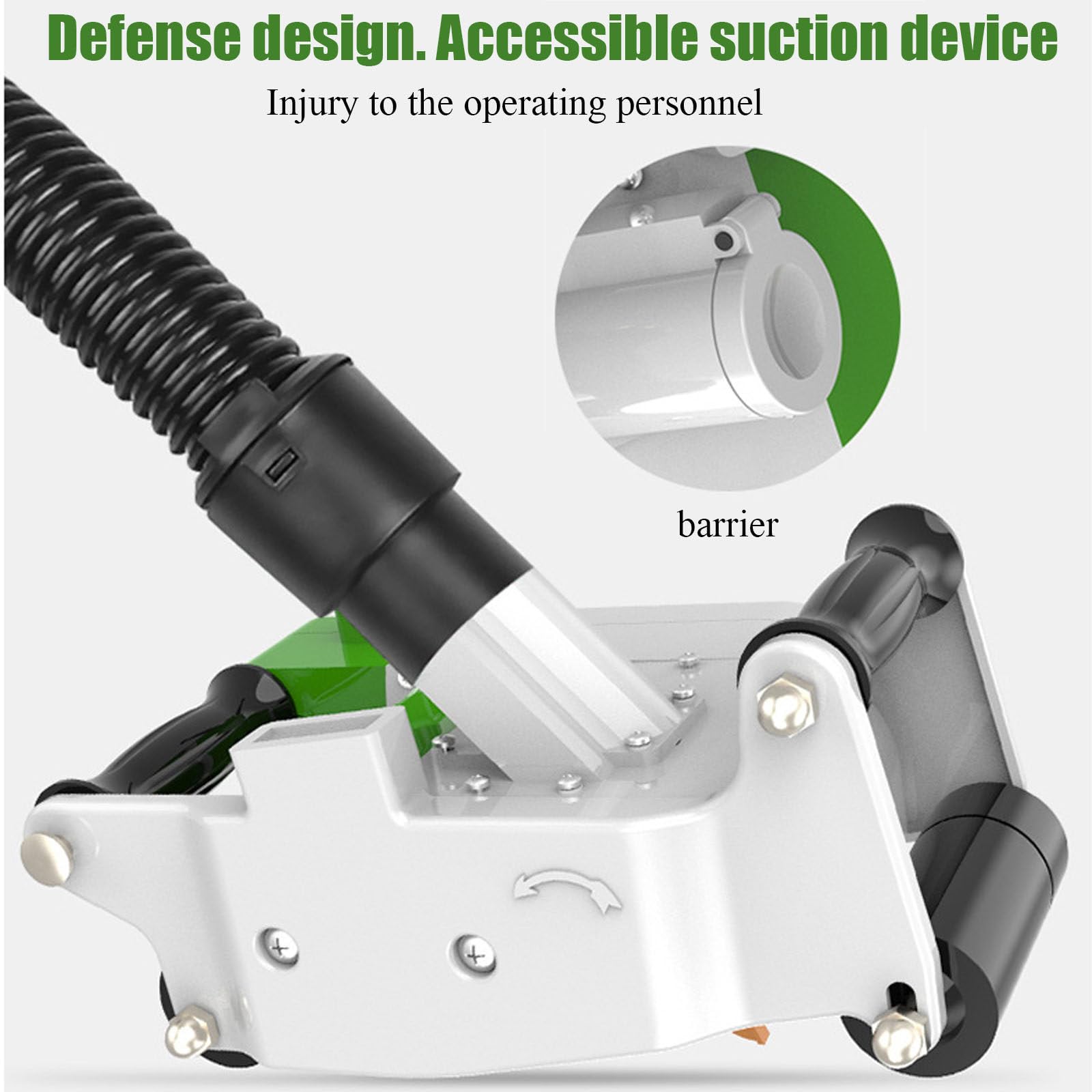 Scolapatrice Elettrica Da 1100W Per Pareti - Taglio Scanalature Con Lama 25mm E 35mm - Foto 3