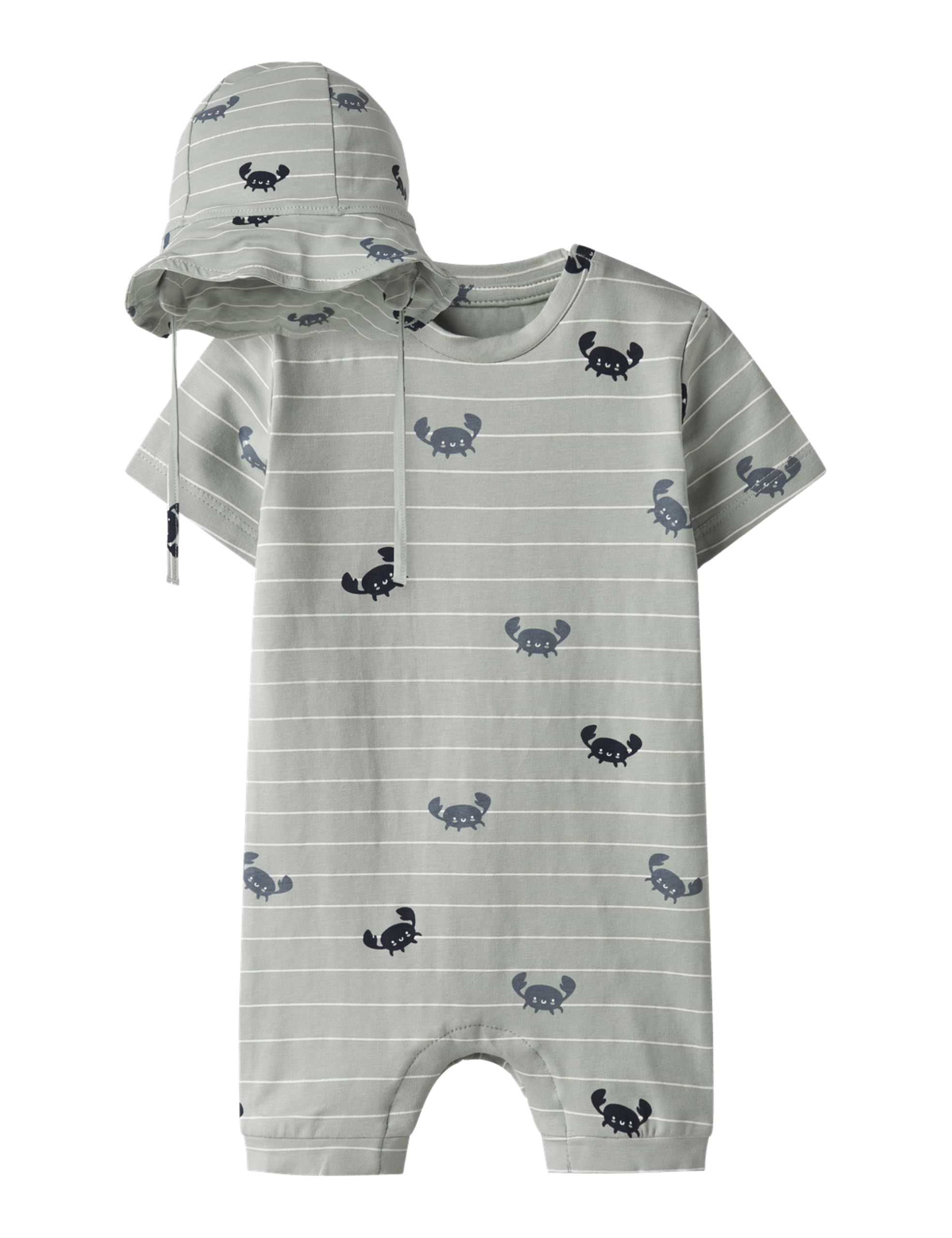 Nbmvroels Sunsuit Box Set, Aqua Gray, 86