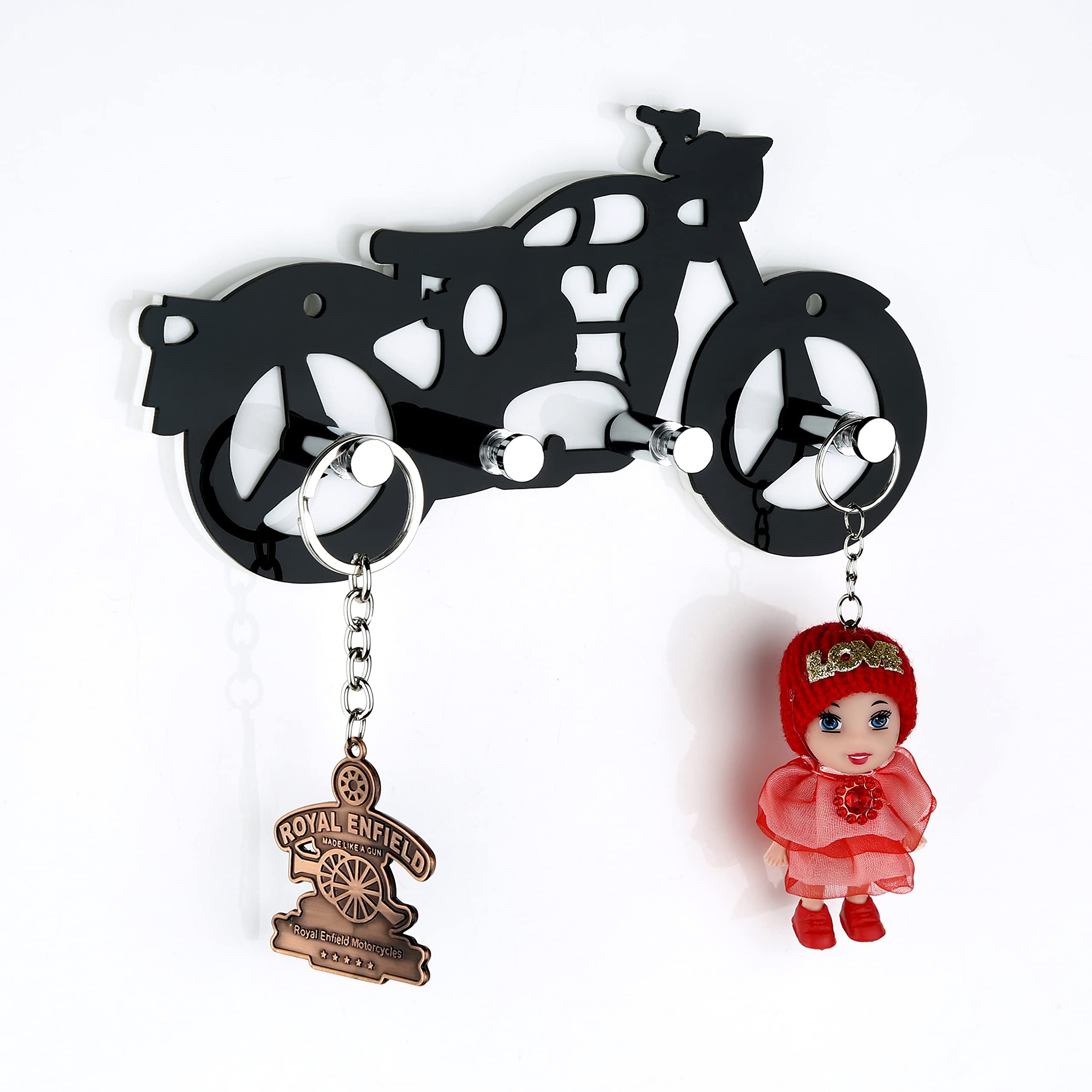 Acrylic Premium Key Holder/Stand/Hook Bike