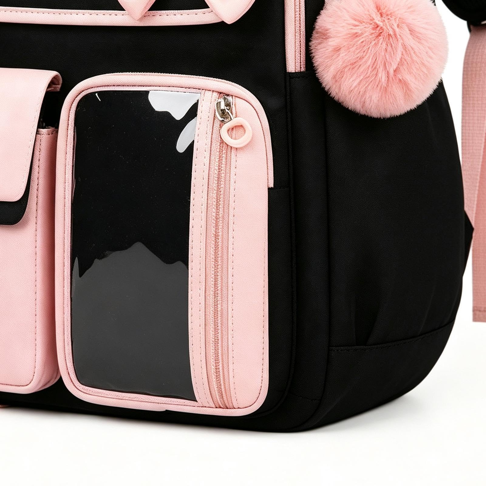 Mädchen Schulrucksack Mit Brotdose 3-teiliges wasserdichtes Set mit | Schüler Reisetasche Für Schulbücher, Kleidung, Schreibwaren, Geldbörse, Outdoor, Reisen Und Pendeln