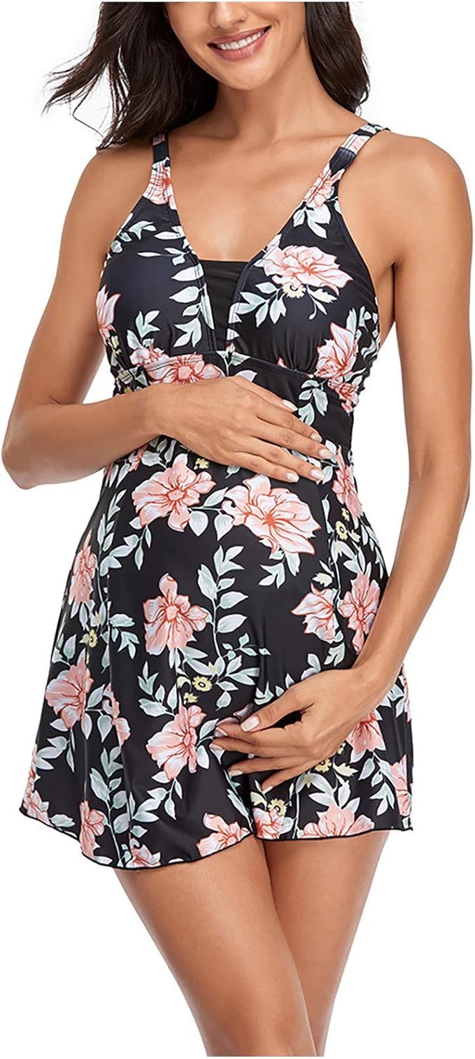 two piece pregnancy swimwear