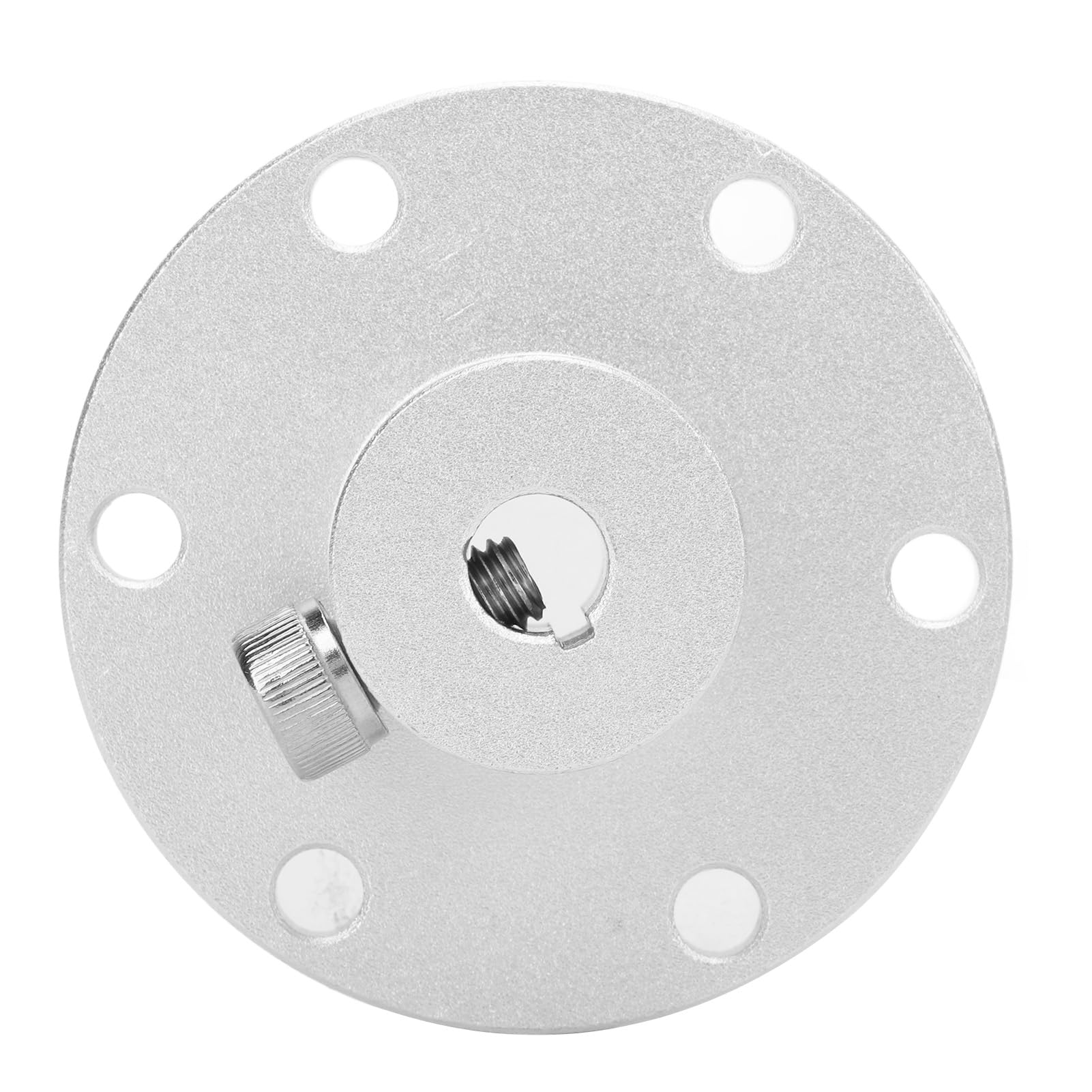Wellenkupplungs Motoranschluss, 8 mm Flanschwellenkupplung, Aluminiumlegierung, Starre Flanschführung, Wellenkupplungs Motoranschluss mit Passfedernut für 14049 Rad DIY RC